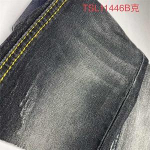 Quality Sanforizing Lightweight Stretch Denim Fabric by the metre 63 inch wholesale