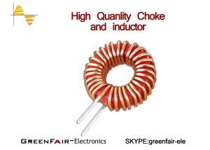 Single Phase Toroidal Choke Coil Small Volume High Current Vertical T80 - 26
