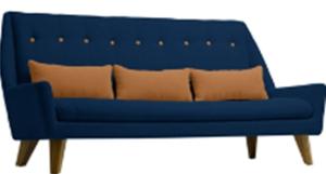 Quality modern home upholstered three seater lounge chair furniture wholesale