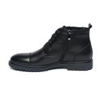OEM ODM Breathable Black Mens Lace Up Dress Boots