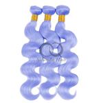 Purple Body Wave Remy Human Hair Bundles Sew In Weave Bundles Brazilian Bundle