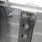 Stainless Steel Restaurant Heated Soak Tank 29 Gallon For Tableware Plate Pot