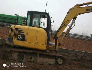 Quality japan original mini excavator pc56-7/Used komatsu PC56-7 Excavator/ digger wholesale