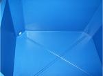 Rotomolded 1500Liter Blue Insulated Fish Container Seafood Processing Insulated