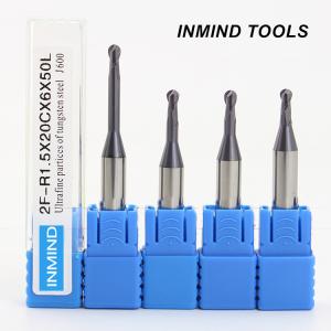 Quality HRC55 Long Neck Ball Nose End Mill wholesale