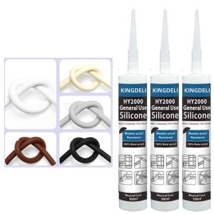 Quality Black Neutral Silicone Sealant Weather Resistant For Indoor Decoration wholesale