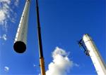 Hot Dip Galvanized Monopole Transmission Tower Conical / Round / Polygonal Shape