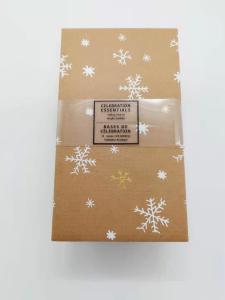 Quality Snowflake Sleeved Laminated Kraft Paper Corrugated Boxes wholesale