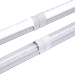 Quality 85 Cri T8 LED Tube Light V Shape 2ft 9w Clear Cover For Office Supermarket School wholesale