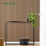 Textured Acoustic Wood Wall Panels for Background Walls Film and Television