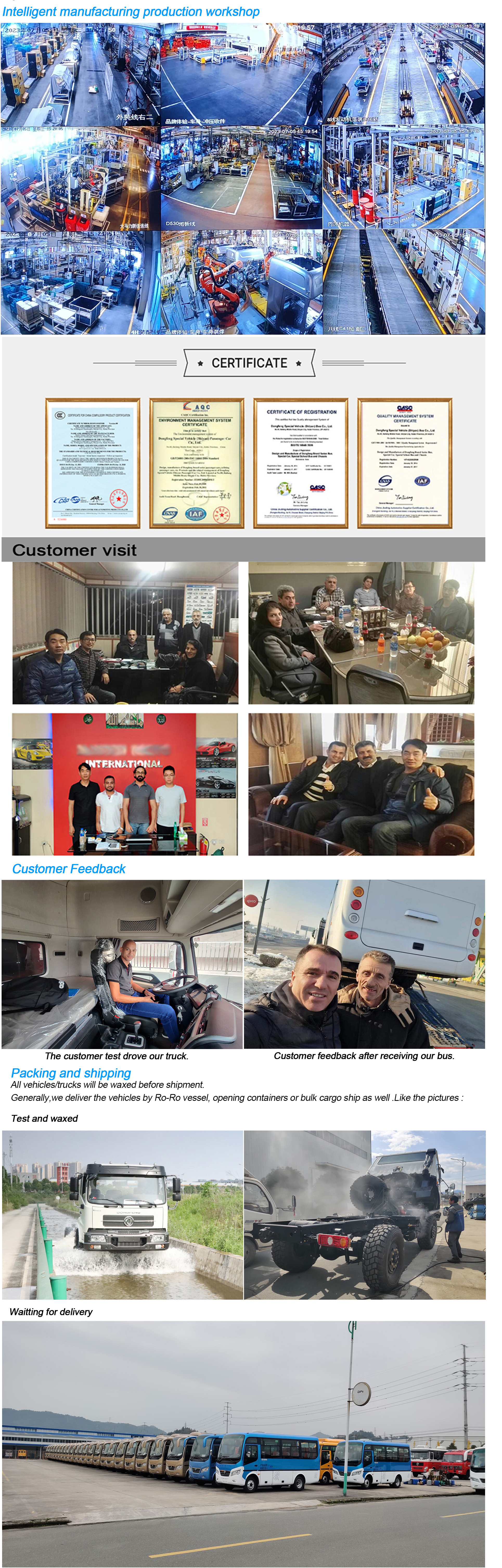 Dongfeng 4X4 Off Road Bus
