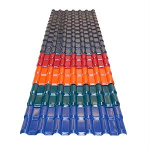 Quality Synthetic Plastic Shed Roof Panels 1.5mm Thick UV Plastic Roofing Panels wholesale