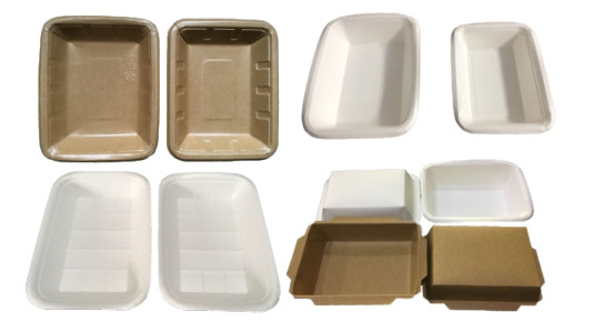 45-55 Times/Min Paper Lunch Box Machine Paper Tray Forming Machine