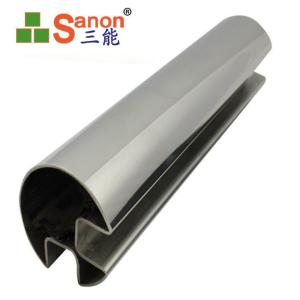 Quality Anti Corrosion Fixing Welded Slotted Tube SS304 Stainless Steel Groove Pipe wholesale