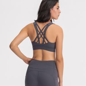 Quality High Quality Beauty Back Push Up Women Sports Bra Top Yoga Sexy Fitness Bra wholesale