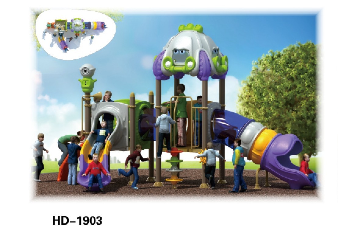 Gavalnized Steel Outdoor Playground for Kids Outside Ground Cheap Outdoor Slide