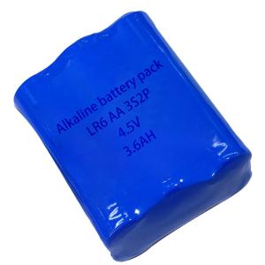 Quality 4.5V LR6 Alkaline Battery AA Primary Alkaline Battery Pack 3S2P wholesale