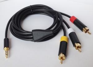 Quality For XBOX 360 E AV Cable Audio vedio for XBOX 360 Elite Paypal accepted wholesale