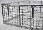 316 316L Polishing Metal Wire Basket For Storage / Washing / Drying