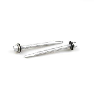 Quality Stainless Steel Flange Hex Bi Metal Self Drilling Tapping Screws Parafuso Inox Perfect wholesale