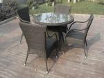Leisure Rattan Garden Dining Sets Patio For Home / Restaurant