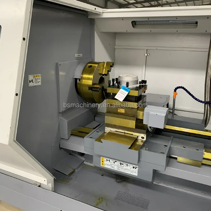 Flat Bed Cnc Metal Lathe Machine Turning CK6150 Horizontal