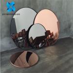 Beauty Unframed Coloured Mirror Glass Portable Electric Cosmetic Mirror