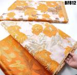 Wedding Dress Wholesale African Brocade Fabric Jacquard Damask Design Brocade