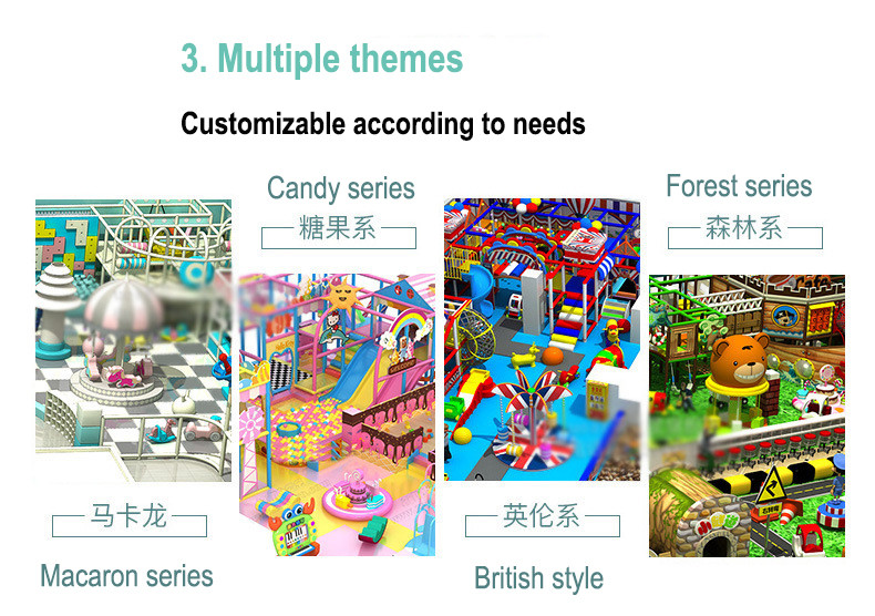 Dreamland soft playground equipment large indoor play structures soft play area equipment