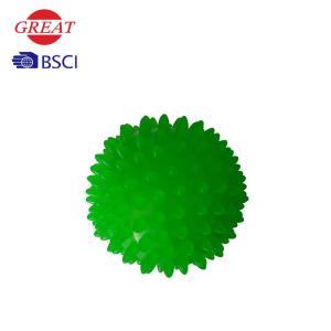 Quality Customized Logo Soft Spiky Massage Ball , Ecofriendly PVC Massage Ball For Neck wholesale