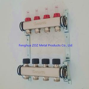 Quality Stainless steel manifold for hydronic underfloor heating wholesale