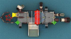 Quality Children Large Outdoor Water Slide Pirate Ship Style Anti UV Static wholesale