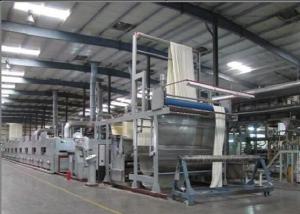 Quality Gas Heated Hot Air Stenter Machine Woven Fabric Finishing Stenter Pin / Clip Combined wholesale