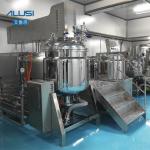 Hydraulic Lifting 300L Body Lotion Homogenizer Vaseline Making Machine Vacuum