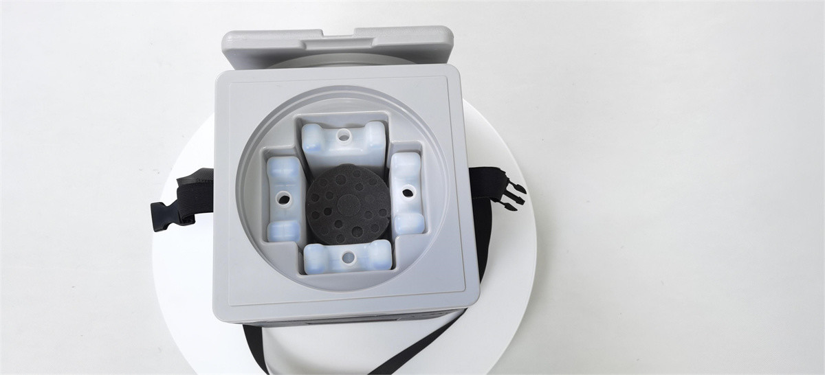 PHEFON Compact Vaccine Cooler Box Grey Vaccine Carrier Box
