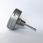 80mm Industrial Bimetal Thermometer Chemical BSP Connection Stainless Steel
