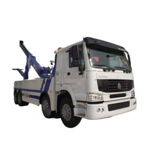 Quality SINOTRUK HOWO Wrecker Truck 12 Wheeler 30T 40T 336HP Road Rescue Truck wholesale