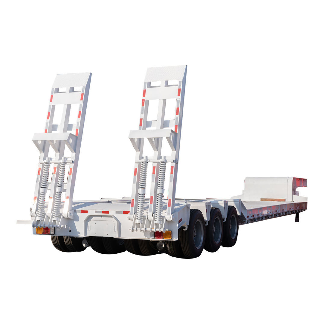 Durable Three-Line Six-Axle Lowbed Trailer for Construction Projects