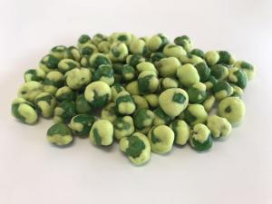 Quality Wasabi Coated Green Dehydrated Peas Snack Natural Gas Roasted Kosher Certified wholesale