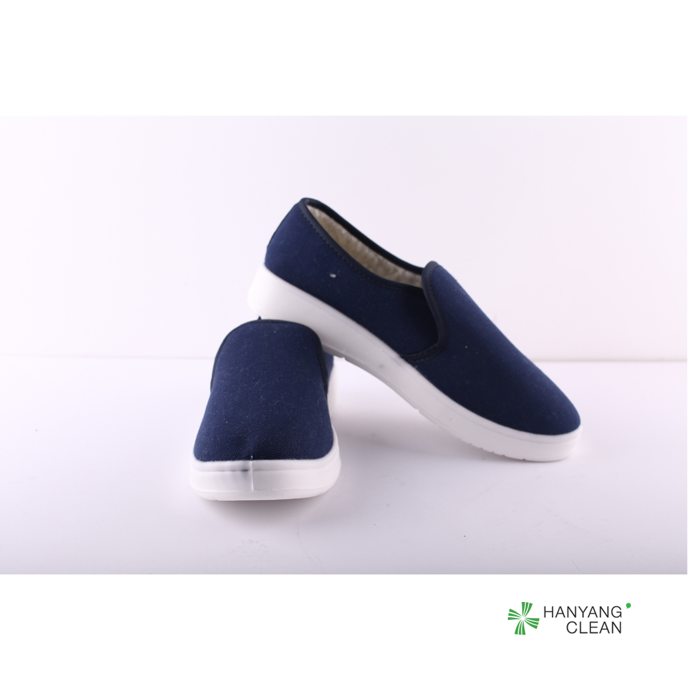 Winter pharmaceutical PU sole antistatic dustproof shoes cleanroom esd working safety shoes