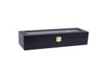 Black Lacquered Watch Packing Box , Wood Custom Made Watch Box TWB-054