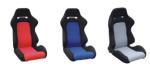 Fully Reclinable Faux Suede Sport Racing Seats R Style