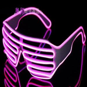 Quality party prop light up el glasses/ led glasses/ el wire glasses wholesale
