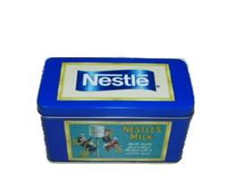 Quality ISO9001 House Shape CMYK Pot Coin Tin Box 190x112x105mm wholesale