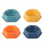 Stylish Hexagonal Pet Bowls - Enhancing Modern Pet Spaces