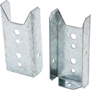 Quality Fence Brackets for 2x4 Wood Carbon Steel Repair Kit with Deck Railing Connectors for Garden Use wholesale