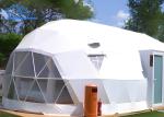 Luxury Fireproof Glamping Hotel Tent Geodesic Dome For Homestay Best Family