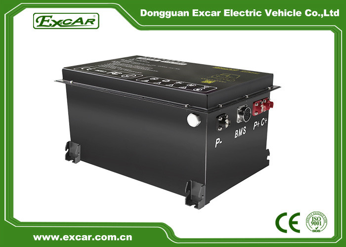 105Ah Lithium Ion Battery , 48V Electric Golf Car Batteries With BMS