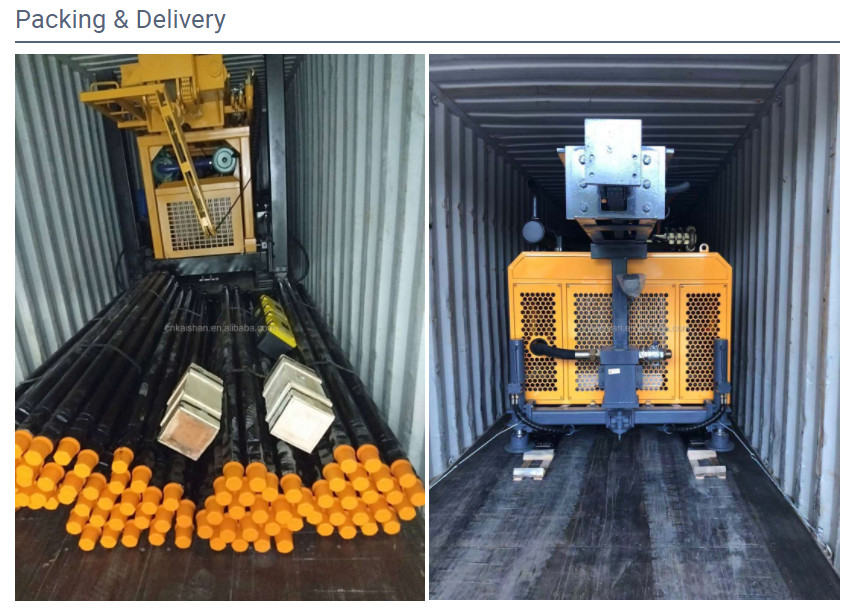 100m 9500KG Versatile Mobile Borehole Drilling Machine