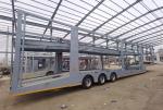 ABS Ebs Hydraulic Lifting 12 Tire Double Deck Car Carrier Trailer for Towing